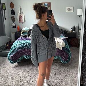 SOLD - Oversized Cardigan